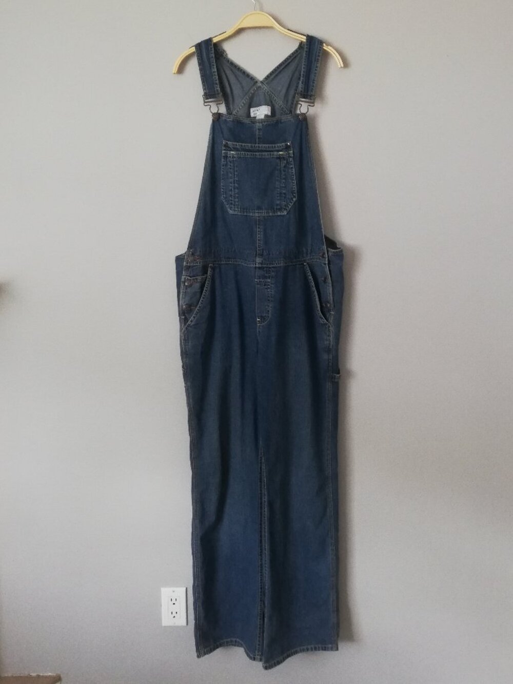 Old Navy Men's Cotton Coveralls – XL – Blue Workwear Jumpsuit